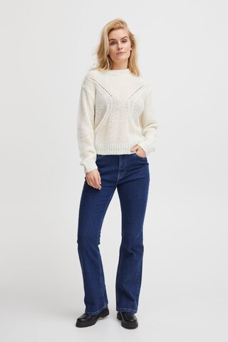 PULZ Jeans - Jersey 'Iris' en beige