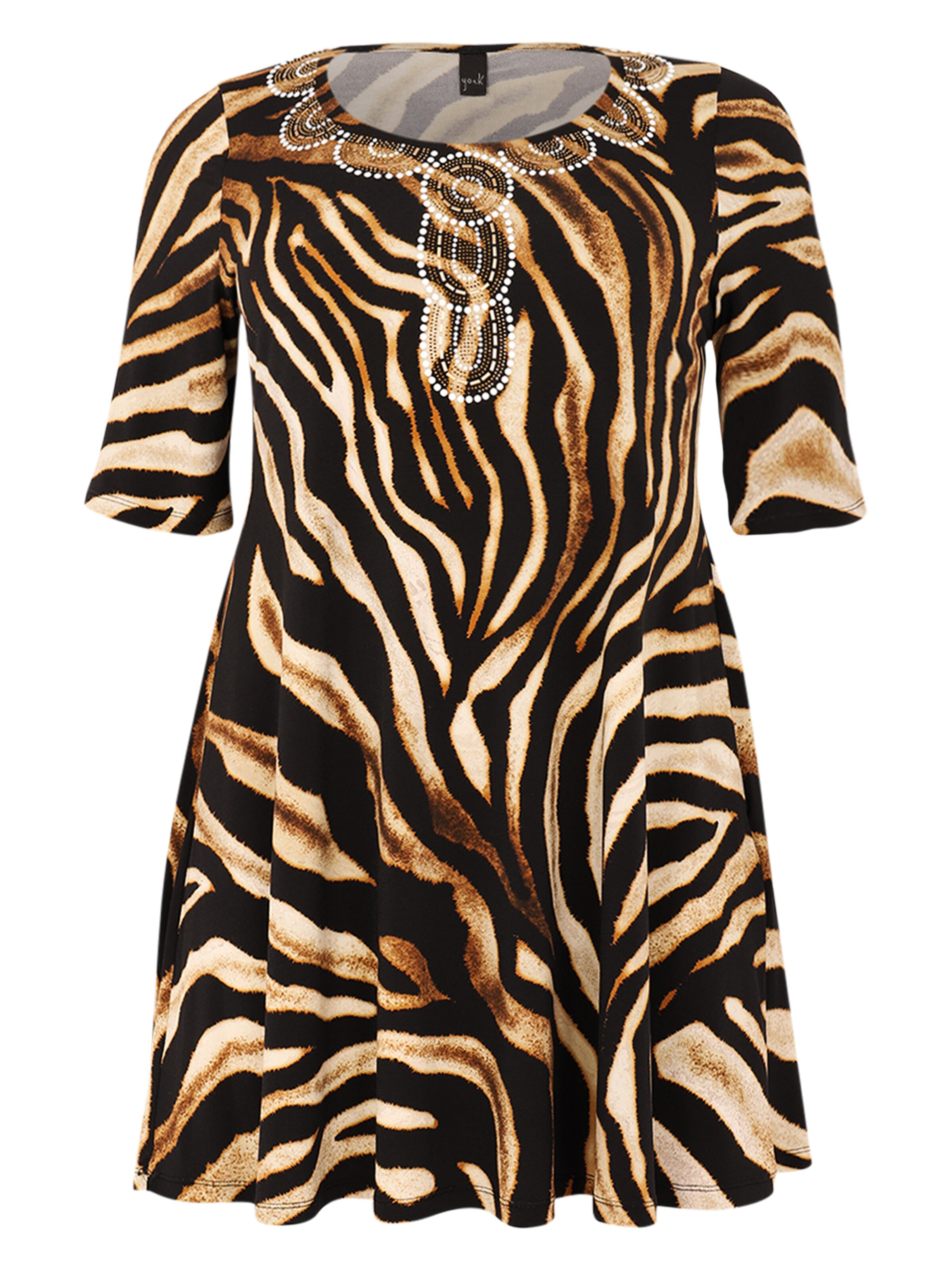 YOEK Tuniek in Gemengde kleuren: voorkant