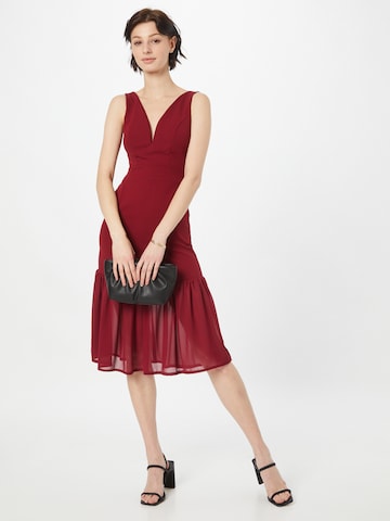 WAL G. Φόρεμα κοκτέιλ 'JESSIE' σε κόκκινο