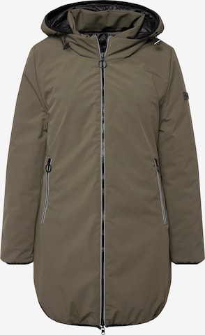 Ulla Popken Performance Jacket in Green: front