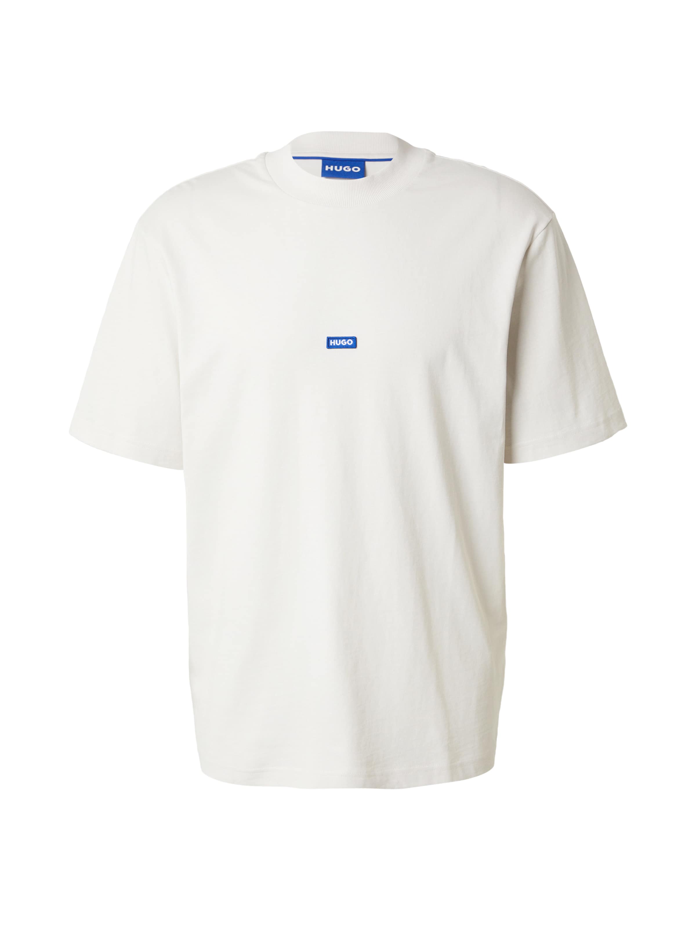 Tricou 'Nieros' de la HUGO pe alb: față