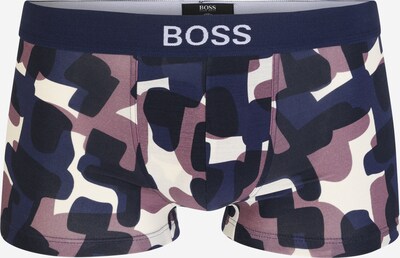 Boxer trumpikės iš BOSS Casual, spalva – tamsiai mėlyna jūros spalva / rožinė / juoda / balta, Prekių apžvalga