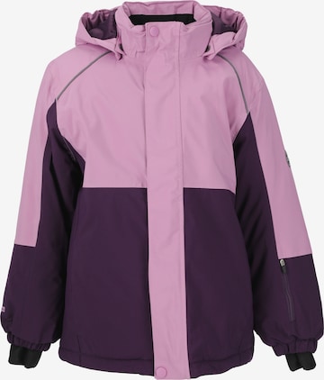 ZigZag Outdoor jacket 'Holiday' in Purple: front