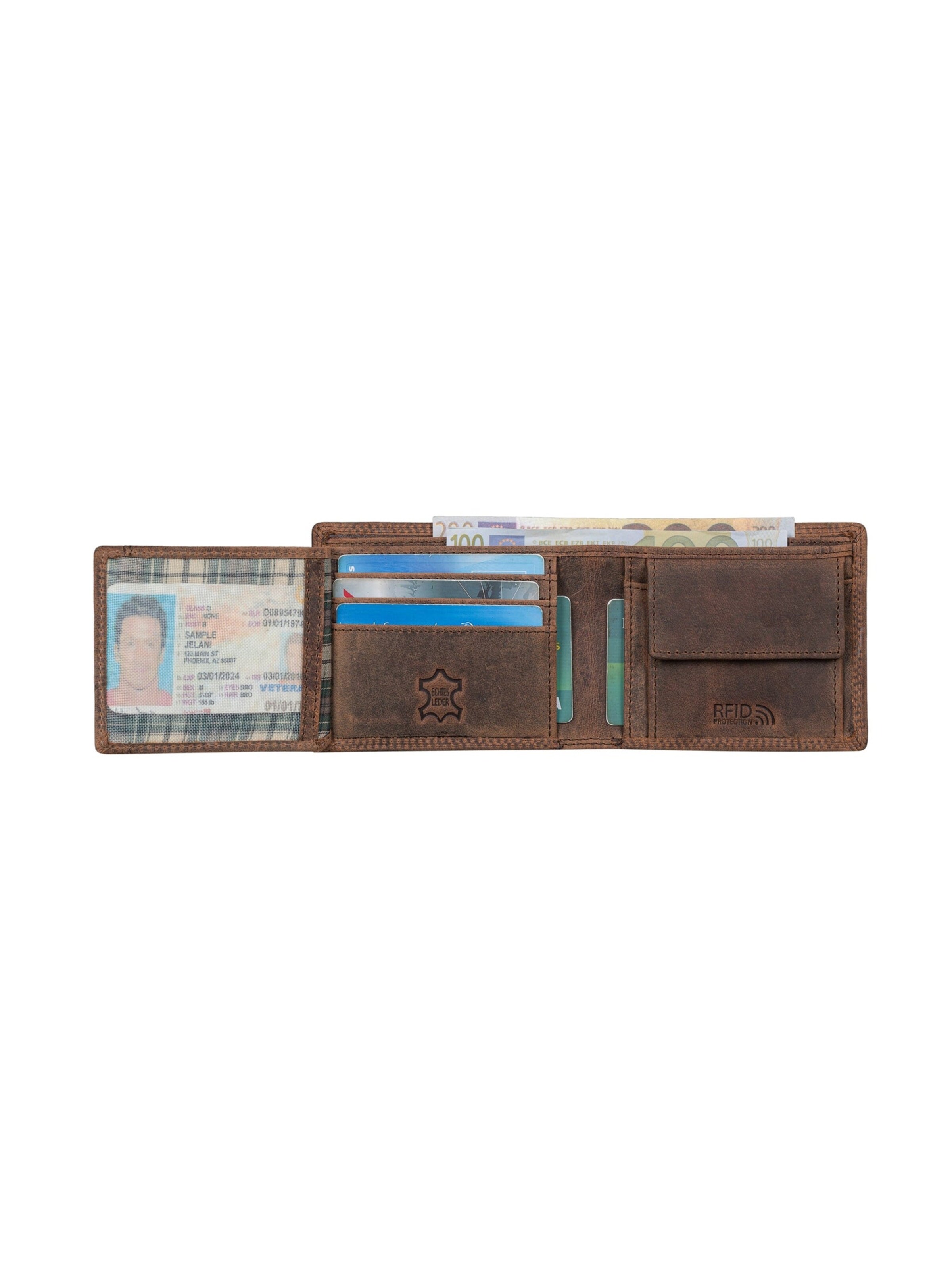 Benthill Wallet in Brown