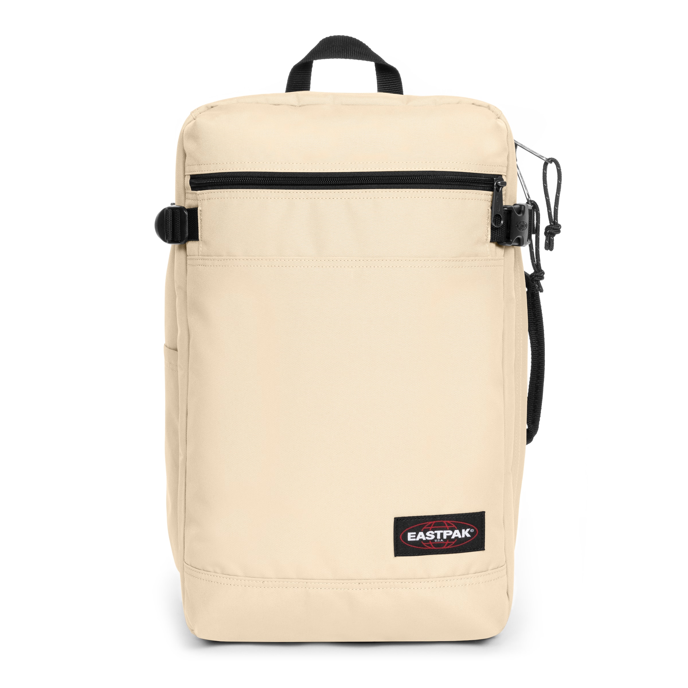 EASTPAK Backpack in Beige: front