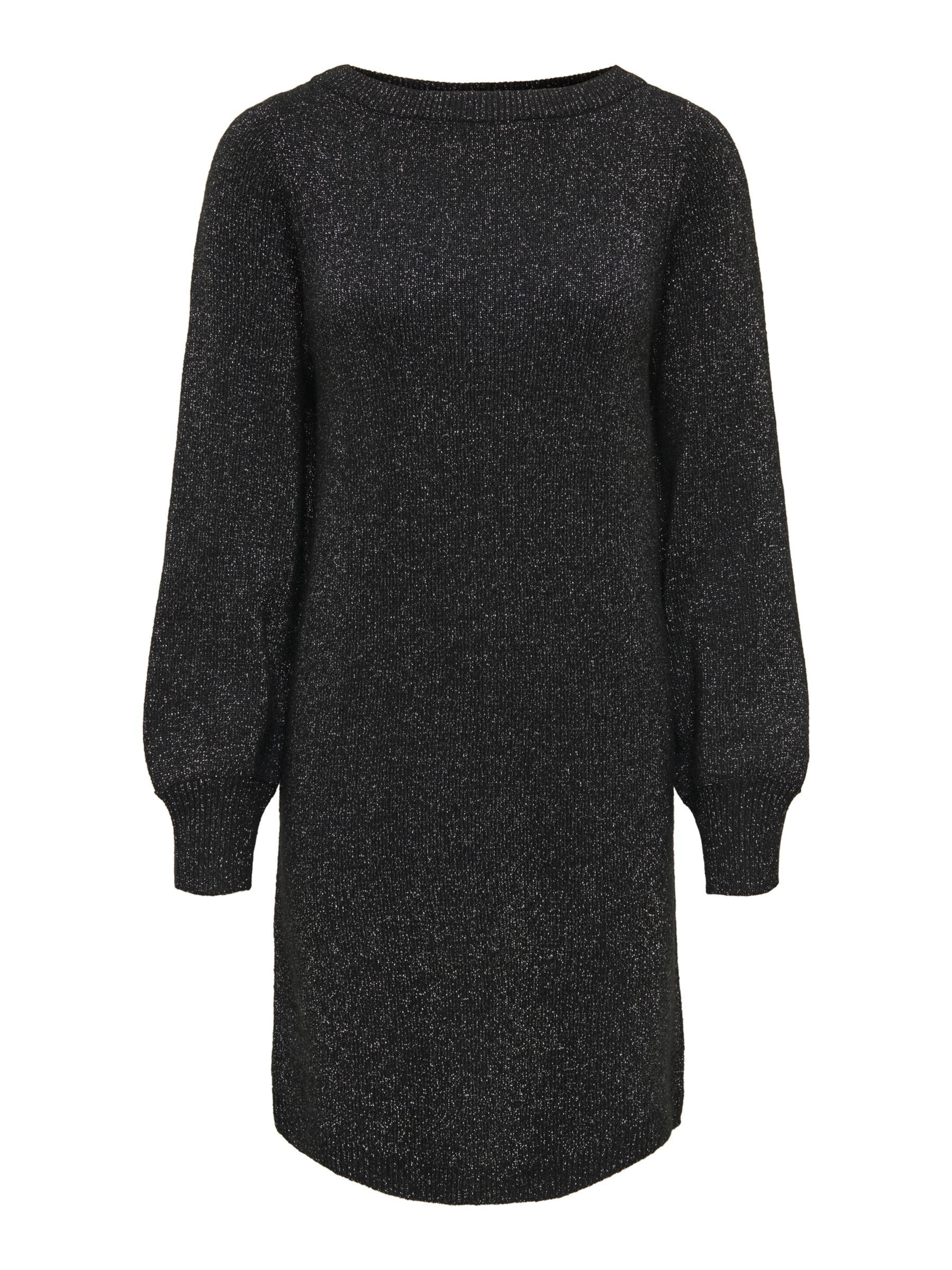 Robes en maille 'RUE' JDY en noir : devant