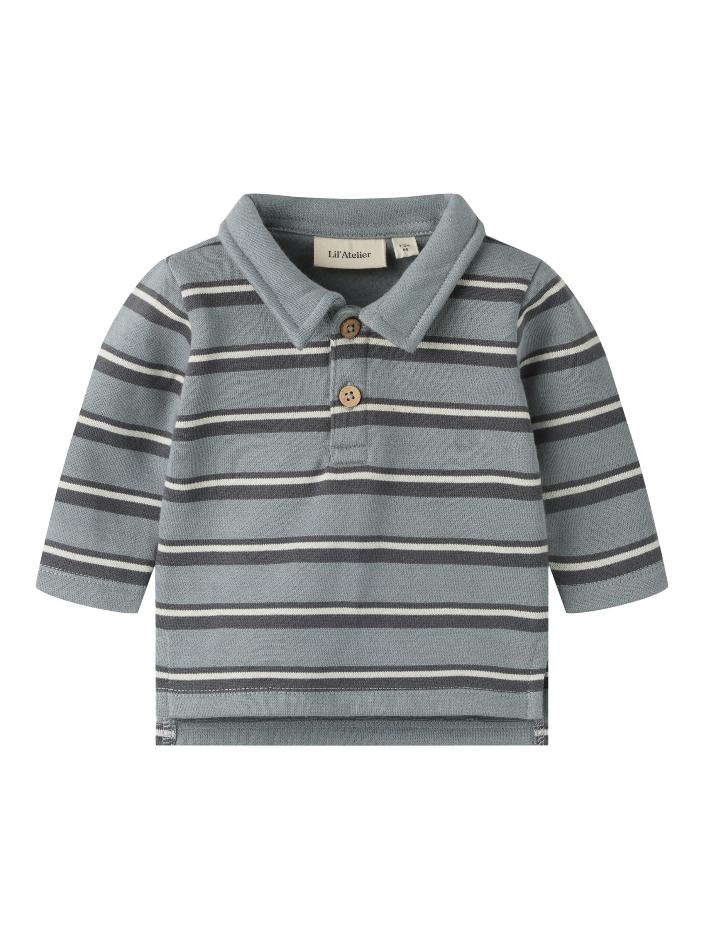 Maglietta di Lil'Atelier in grigio: frontale