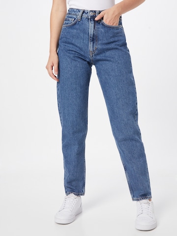 WEEKDAY Tapered Jeans 'Lash' in Blauw: voorkant