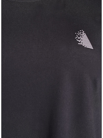 Zizzi T-Shirt 'Abasic' in Schwarz