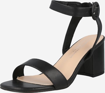 Dorothy Perkins Strap Sandals in Black: front