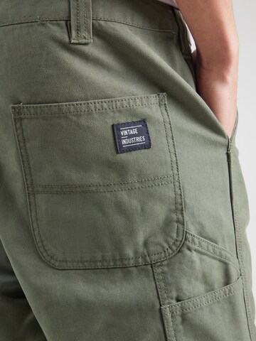 Vintage Industries Normální Kalhoty 'Dayton' – zelená