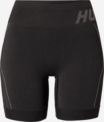 Hummel Skinny Sportbroek 'Christel' in Zwart: voorkant