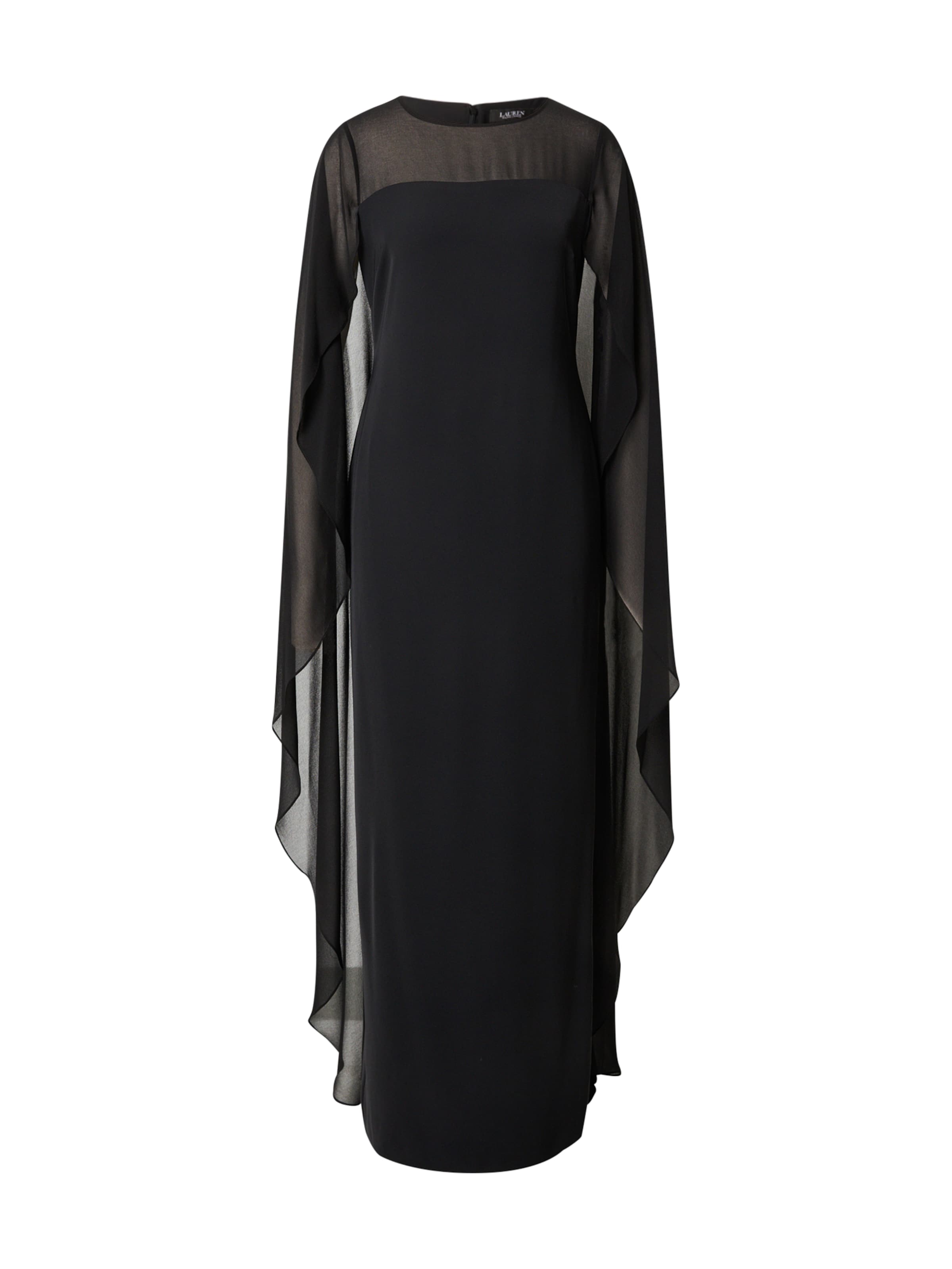 Lauren Ralph Lauren Avondjurk 'LAVATI' in Zwart: voorkant