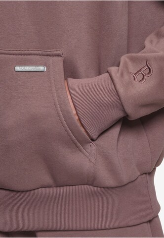 Dropsize - Sweatshirt em castanho: frente