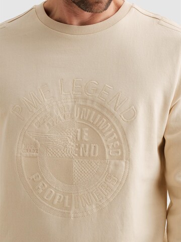 PME Legend - Sudadera 'Sweatshirt with embroidered artwork' en beige