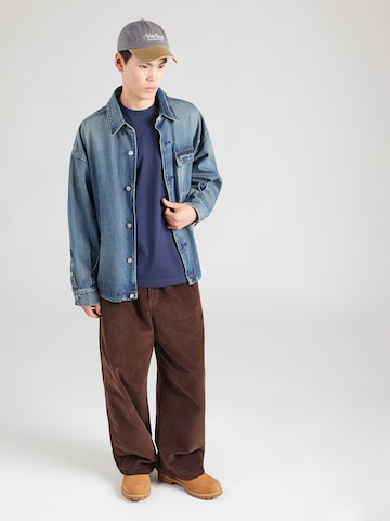 THE NORTH FACE Тениска 'EVOLUTION BOX NSE' в синьо