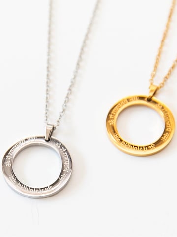 Divasya Necklace 'Ganesha Mantra' in Silver