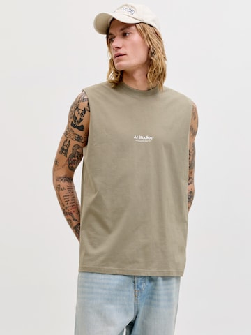 T-Shirt 'JJESOHO' JACK & JONES en gris : devant