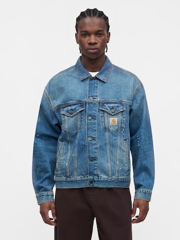 Carhartt WIP Демисезонная куртка 'Helston' в Синий: спереди