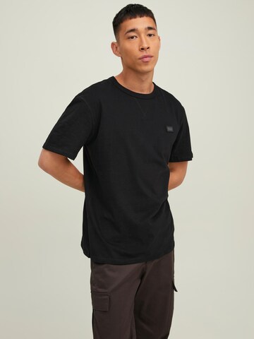 JACK & JONES Shirt in Black: front