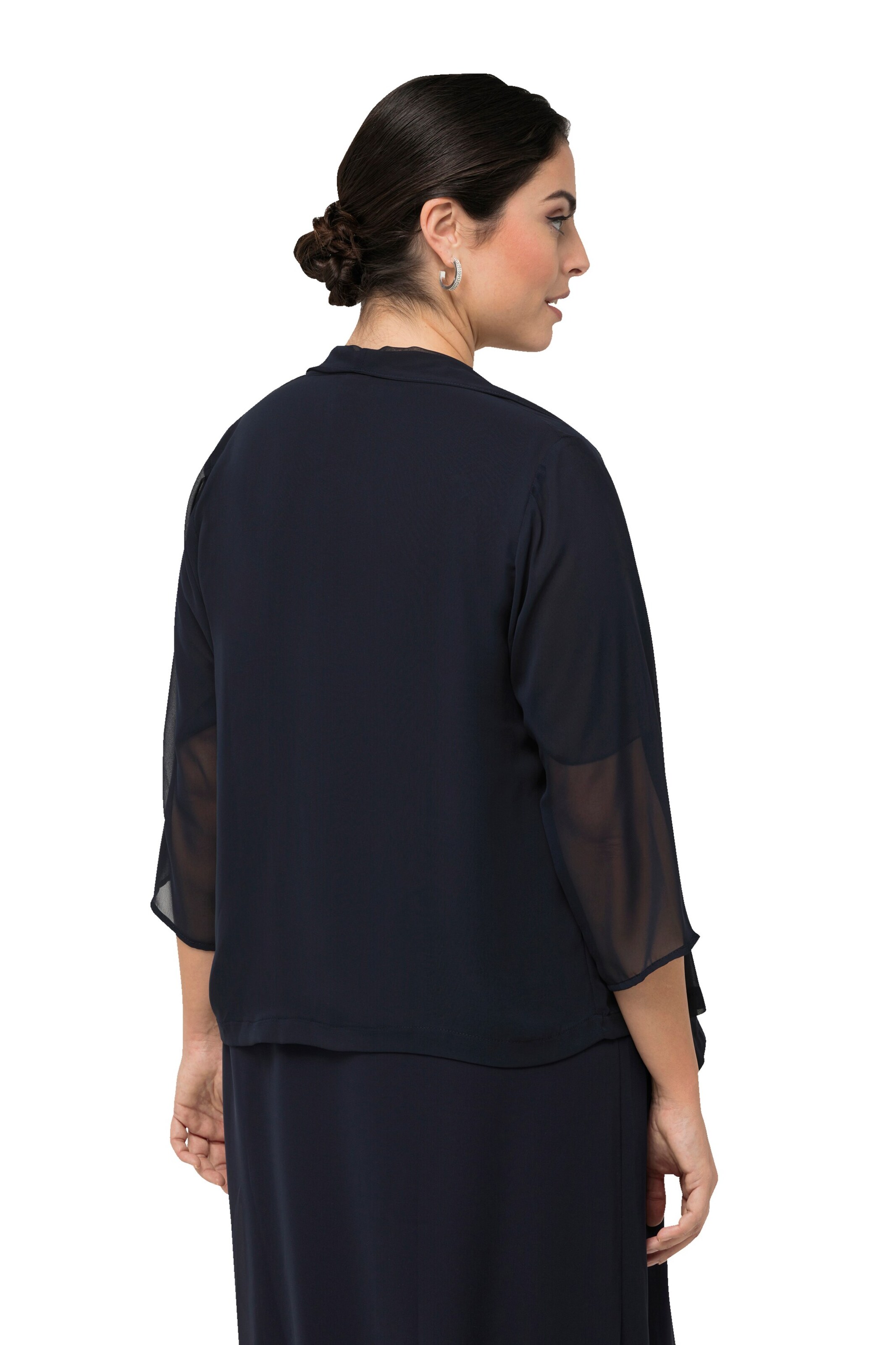 Ulla Popken Tussenjas in Blauw