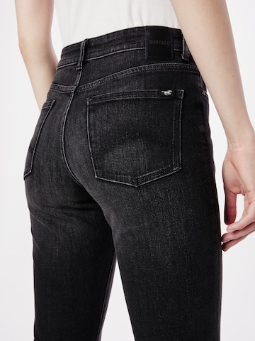 MUSTANG Skinny Jeans 'Crosby' in Zwart