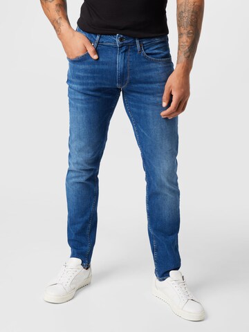 Pepe Jeans - Slimfit Vaquero 'Stanley' en azul: frente