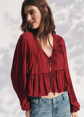 MANGO TEEN Blouse 'Goya' in Red