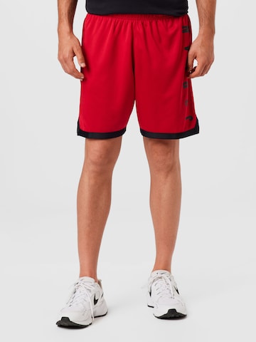 Jordan Shorts in Rot: front