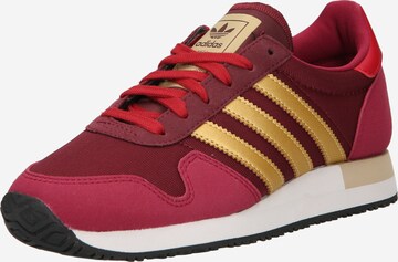 Baskets basses 'USA 84' ADIDAS ORIGINALS en rouge : devant