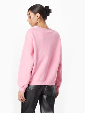 Monki - Sweatshirt em rosa