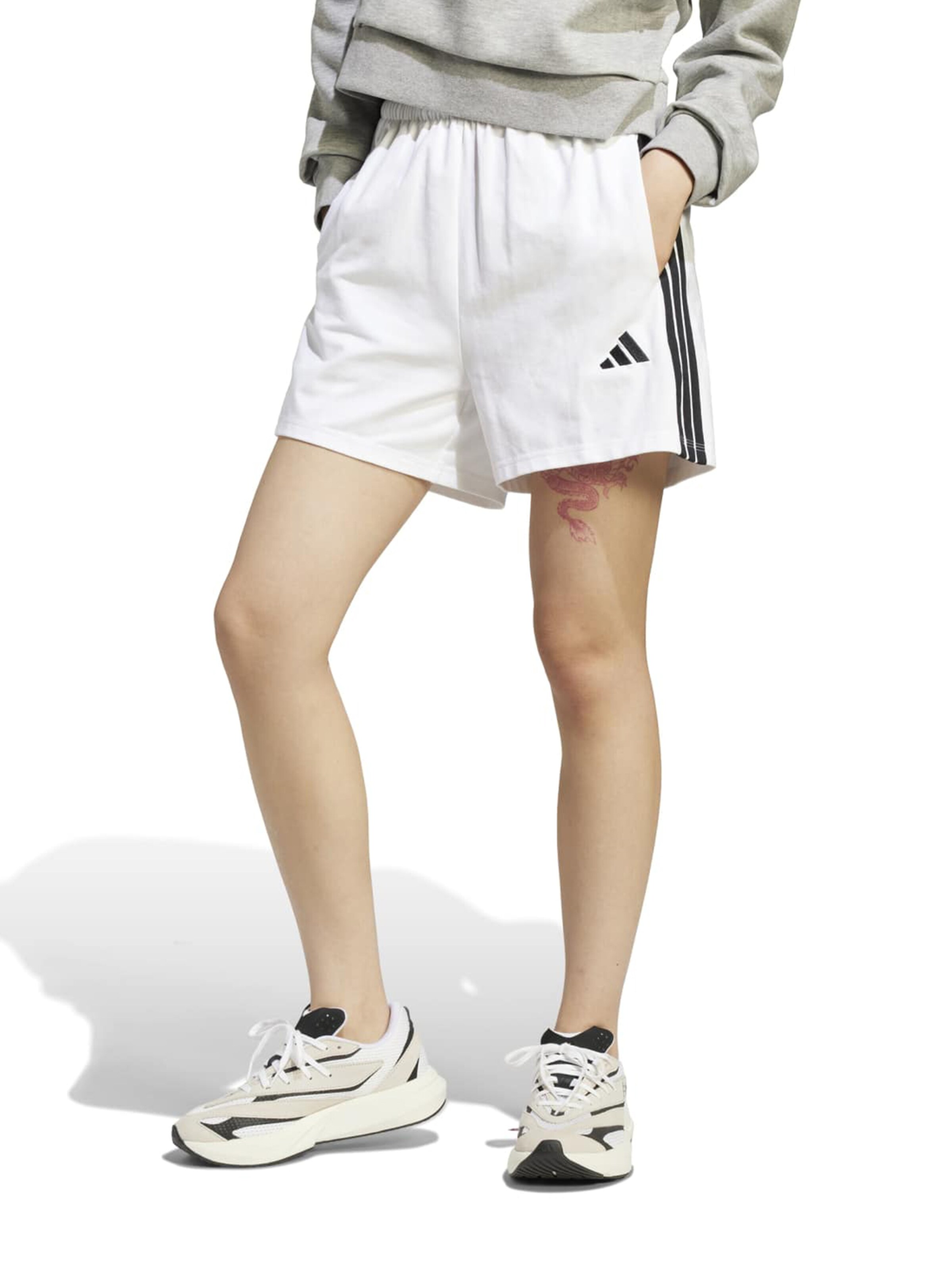 Regular Pantaloni sport 'Essentials' de la ADIDAS SPORTSWEAR pe alb: față