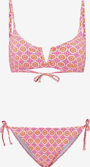 Shiwi Bikini 'Leah' en orange / rose / blanc cassé, Vue avec produit