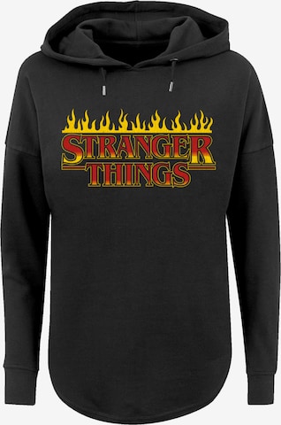 F4NT4STIC Sweatshirt 'Stranger Things Men Netflix TV Series' in Black: front