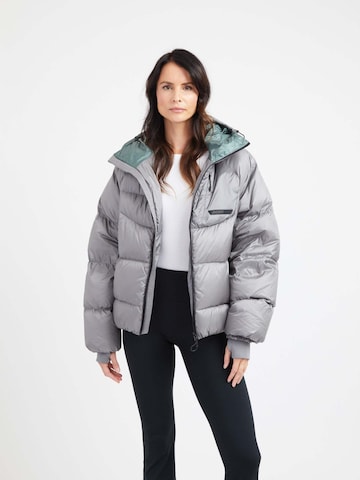 Veste d’hiver 'Bubble' JACK1T en gris : devant