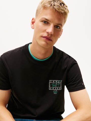 Tommy Jeans Koszulka w kolorze czarny