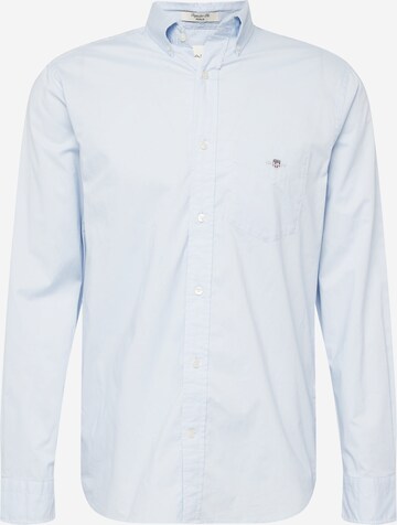 GANT Regular fit Button Up Shirt in Blue: front