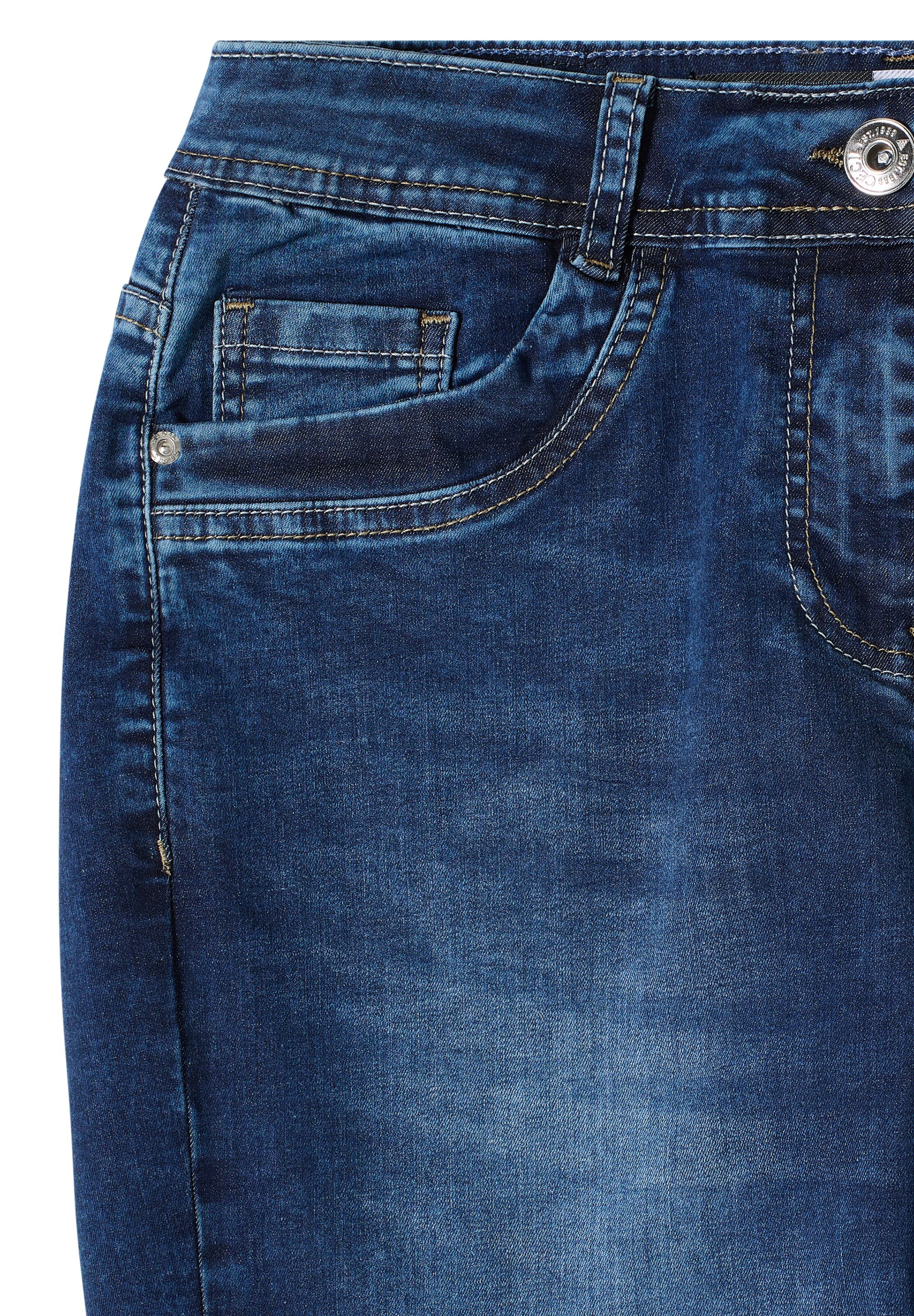 CECIL Slimfit Jeans in Blau