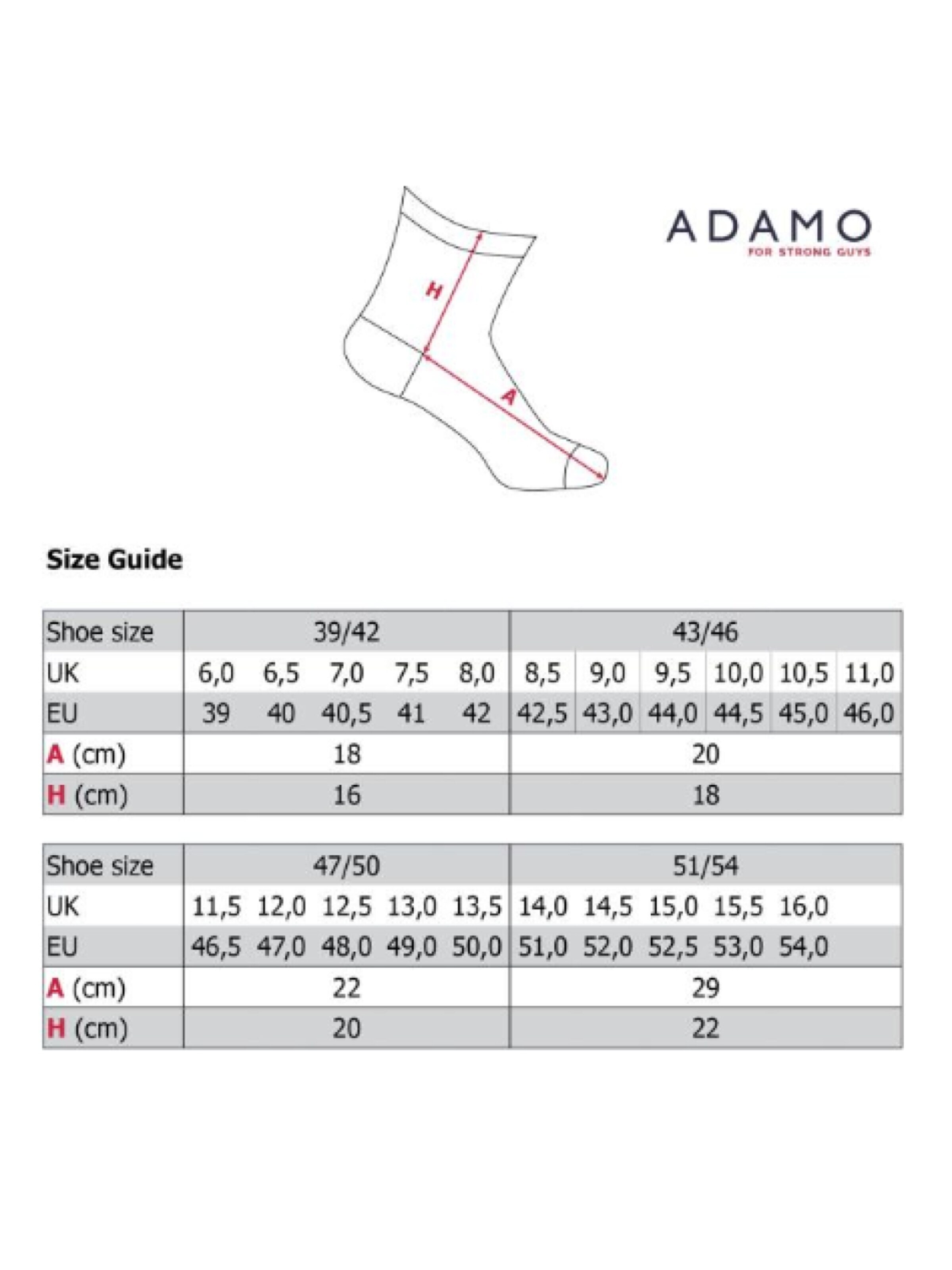 Adamo Socks 'ADRIAN' in Grey