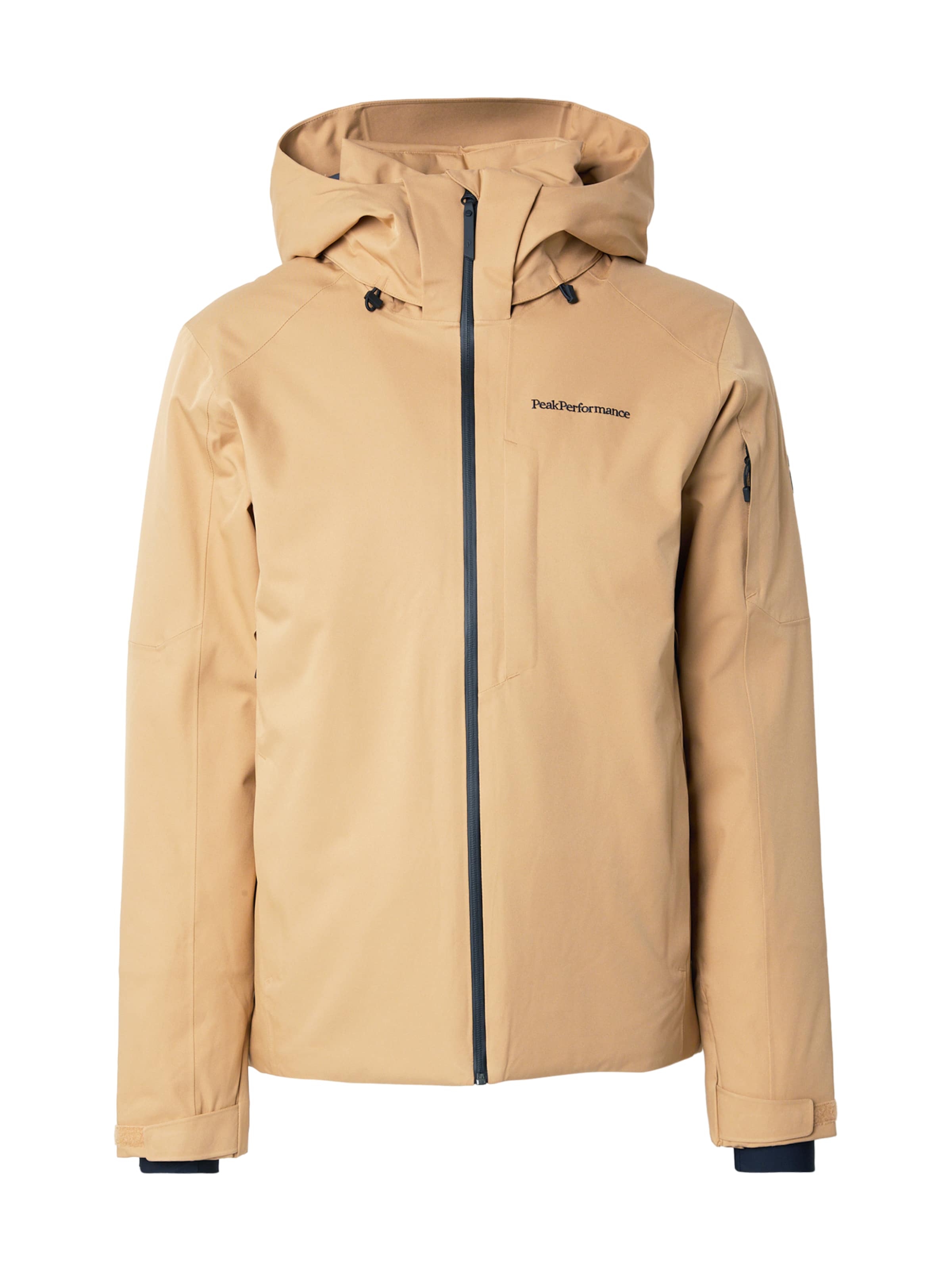 Geacă sport 'Maroon' de la PEAK PERFORMANCE pe bej: față