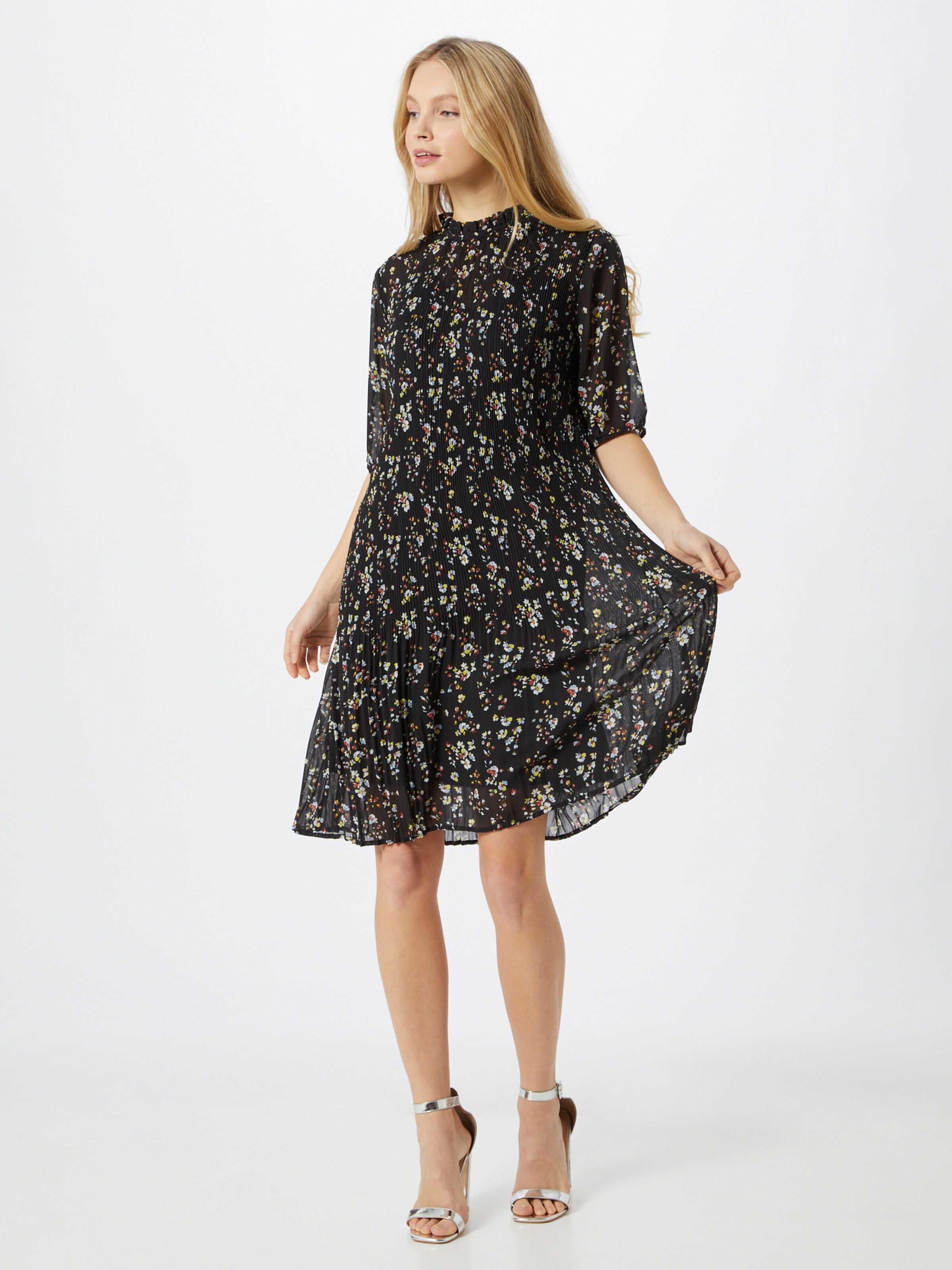Frauen Große Größen VILA Kleid 'Blossoms' in Schwarz - OQ16016 Frauen Große Größen VILA Kleid 'Blossoms' in Schwarz - OQ16016