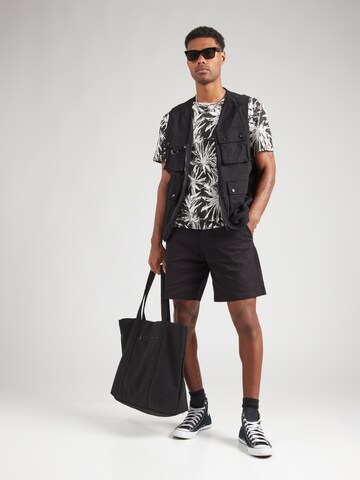 Maglietta 'JJEBryan' di JACK & JONES in nero