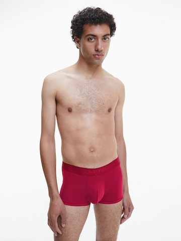 Calvin Klein Underwear شورت بوكسر بلون أحمر: الأمام