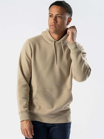 TEESHOPPEN Sweater ' Sweatshirt Hoodie ' in Beige