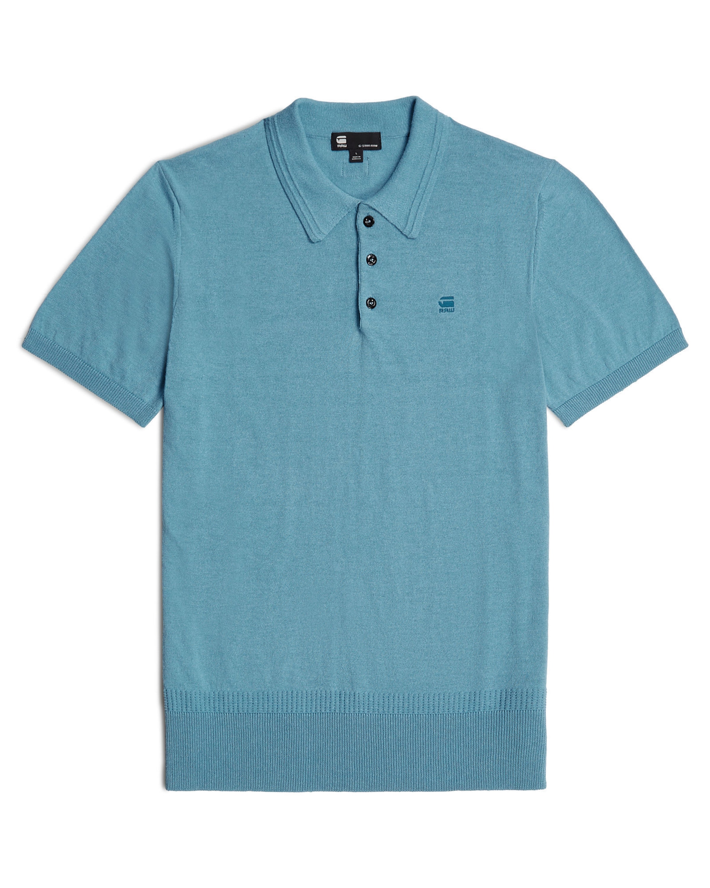 G-STAR Shirt in Blauw: voorkant