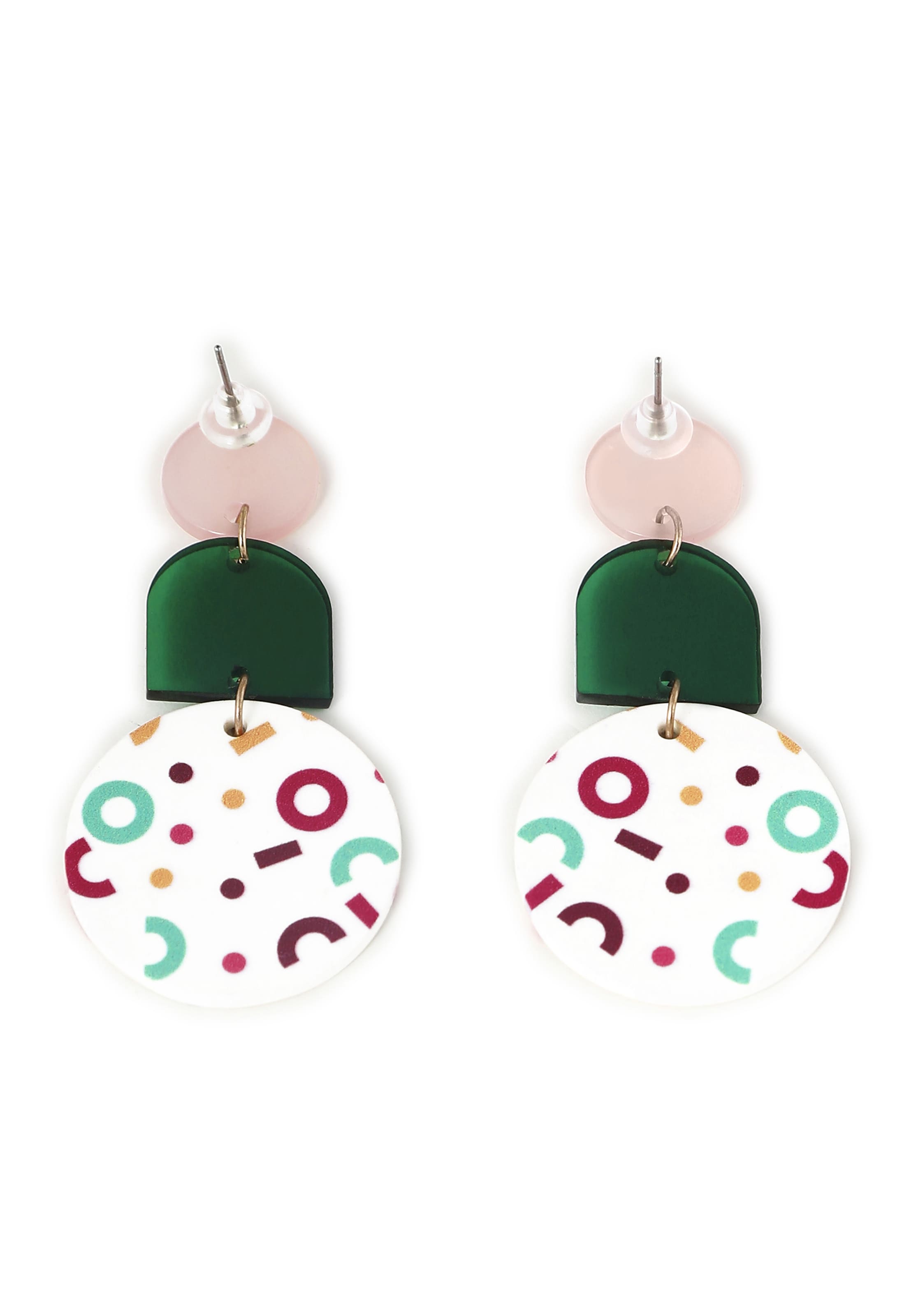 SOHI Ohrringe 'Gianna' in Mischfarben