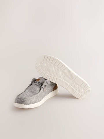 Next Šnurovacie topánky - Sivá