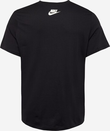 NIKE T-Shirt in Schwarz