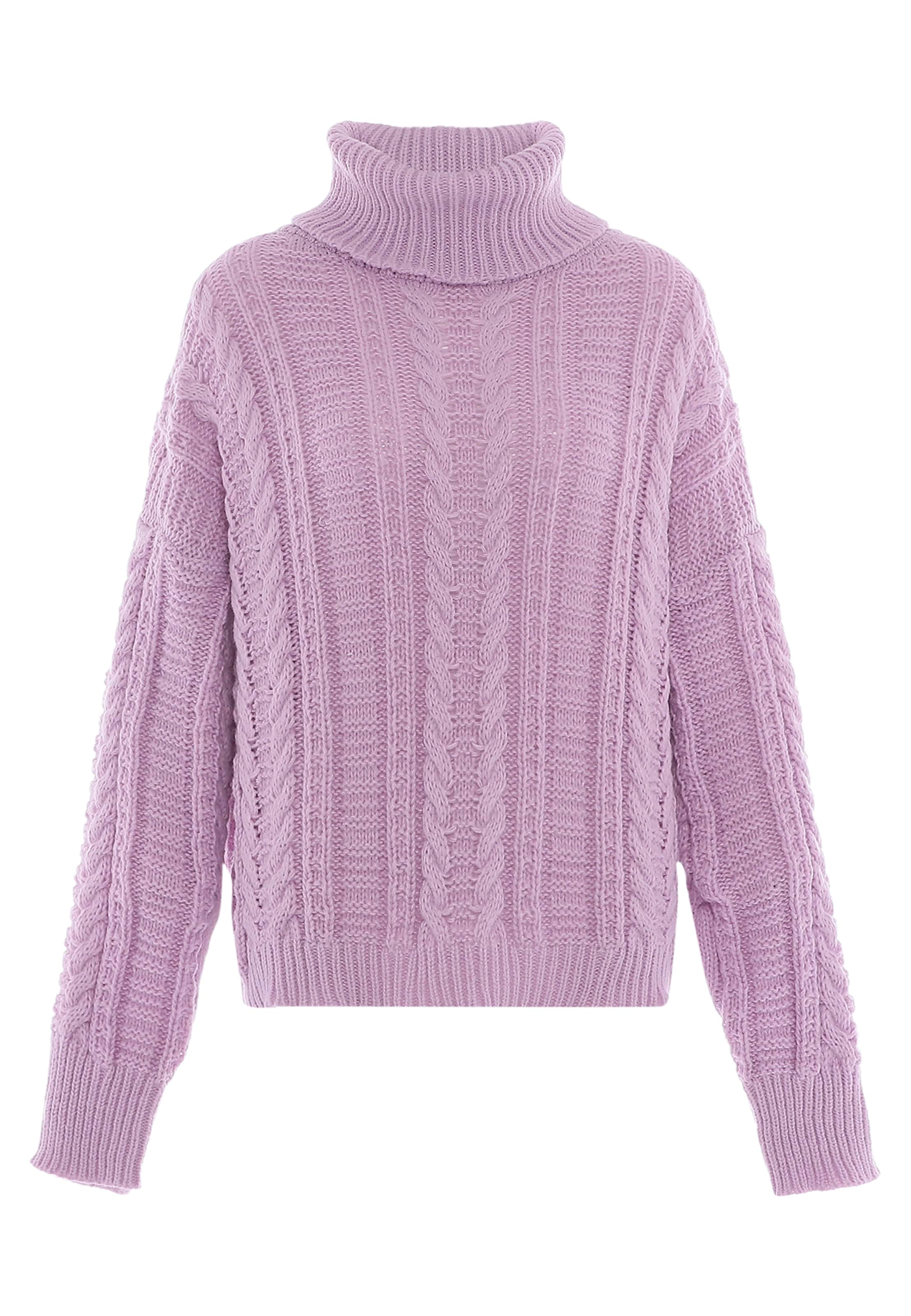 aleva - Pullover em roxo: frente