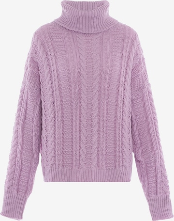 aleva Sweater in Purple: front